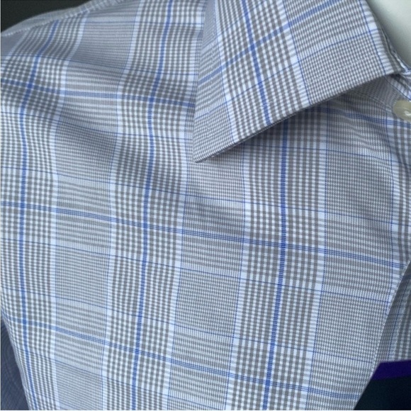 NWT Chaps Regular Fit Dress Shirt, Stretch collar, Non Iron, Size 15.5” 34/35 - Picture 5 of 15